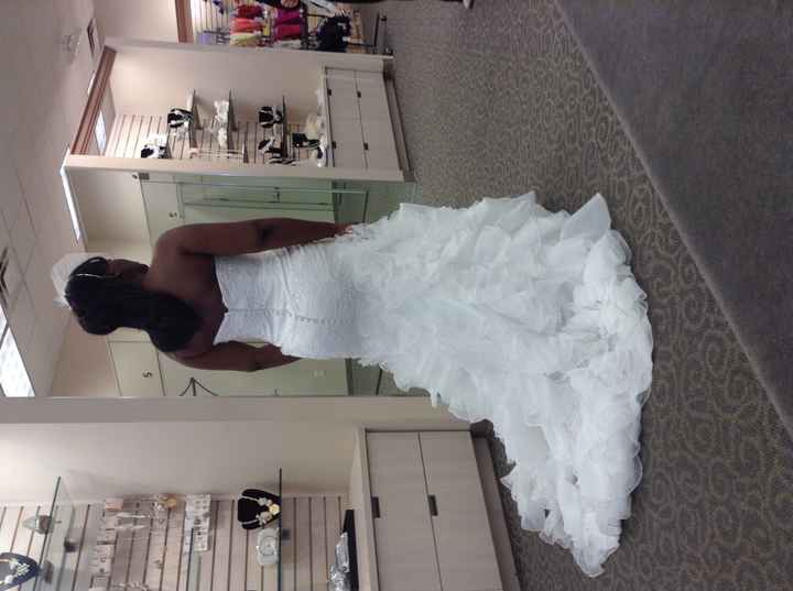 Said "YES TO THE DRESS" Kinda!!!