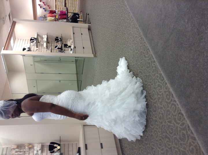 Said "YES TO THE DRESS" Kinda!!!