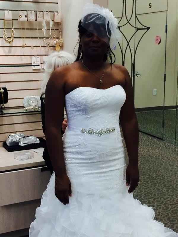 Said "YES TO THE DRESS" Kinda!!!