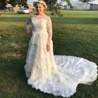 Let's see your lace wedding dresses!