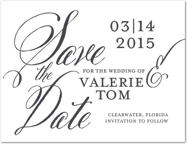 We Finally Figured Out Our Save The Date Cards!!