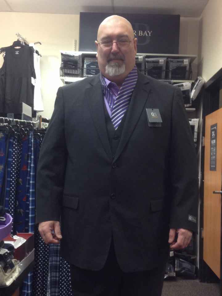 FH got his suit!