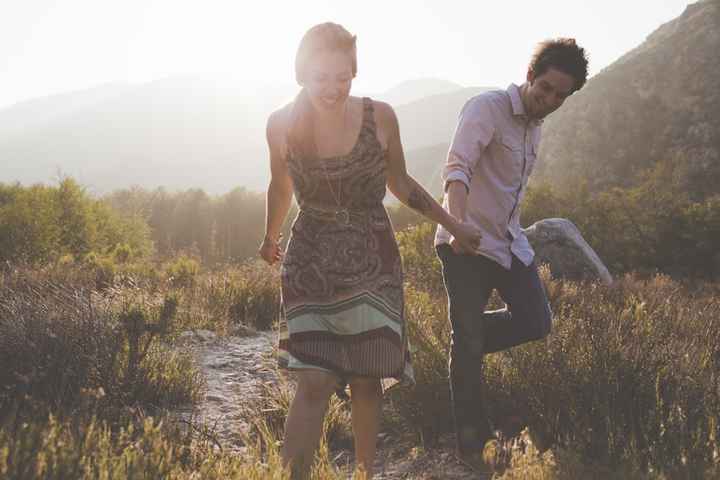 What did you wear for your engagement shoot?