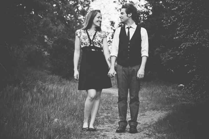 What did you wear for your engagement shoot?