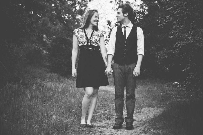 What did you wear for your engagement shoot?