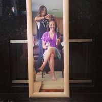 Just had my hair trial! (pics!)