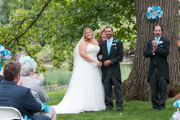 BAM! My American/British DIY, Outdoor wedding!