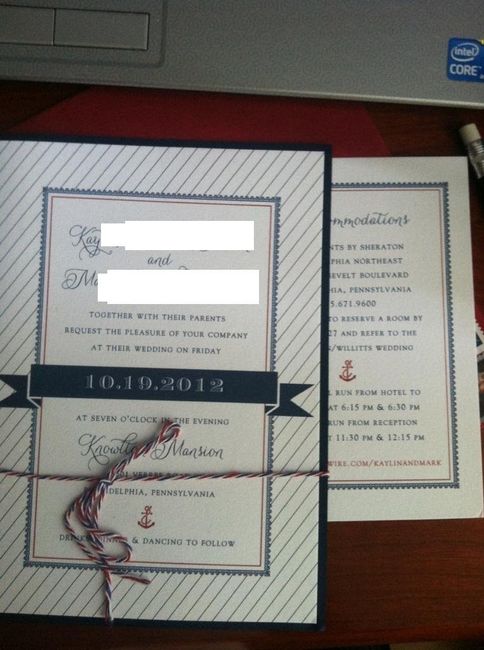 Pictures of your invitations?!? Please oh please!