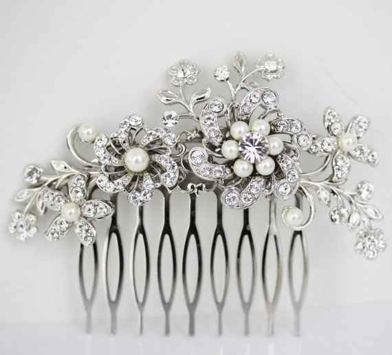 Hair flower piece question...