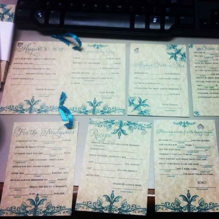 My DIY & very creative IMO guest book *PICS*