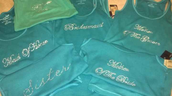 9 days to go!! DIY **PICS** bridal tanks & more