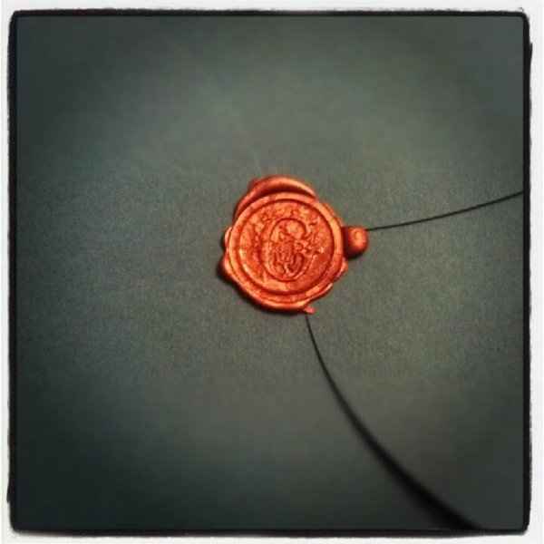 wax sealing invitations *PIC*