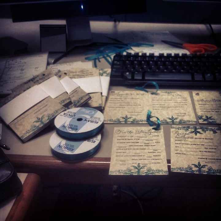 My DIY & very creative IMO guest book *PICS*
