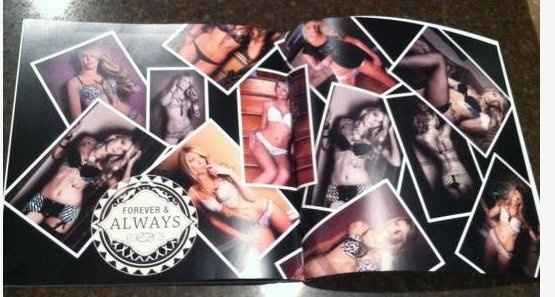 UPDATE *PIC* I got a sneak peak at my Boudoir pic book