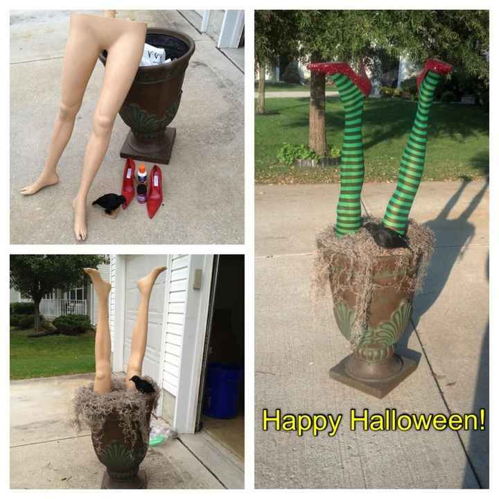 She's DONE *PICS* - Halloween related - my mannequin legs