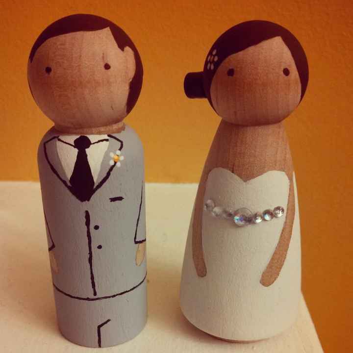 DIY Cake Topper Dolls