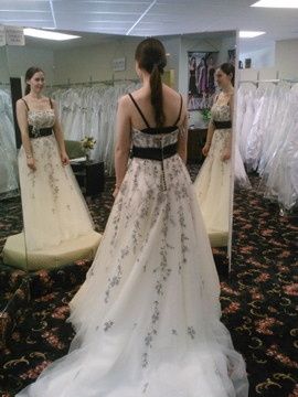 I think I found my dress, but...