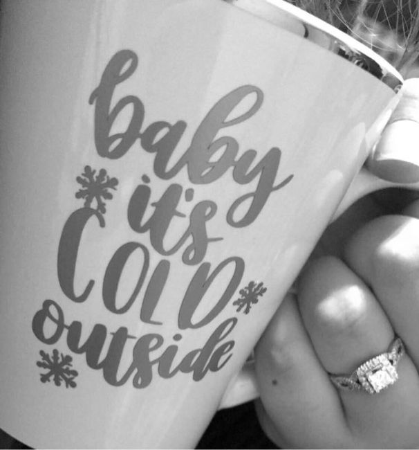 Shameless Mug/Engagement Ring Pics!