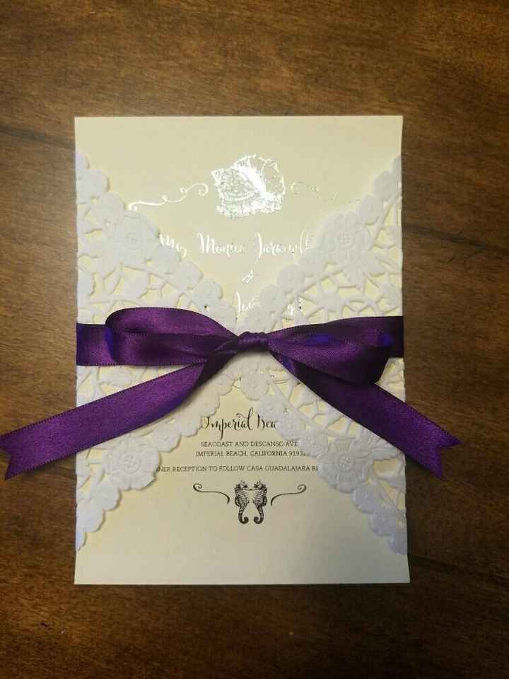 People who did DIY invitations