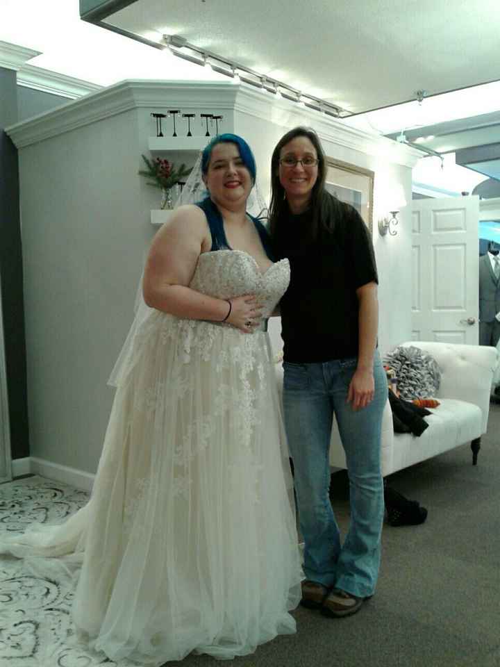 I said yes to the dress!