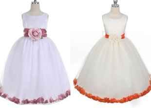If you still looking for you FG dress please check this site out!!!! I have petals in mines:) must s