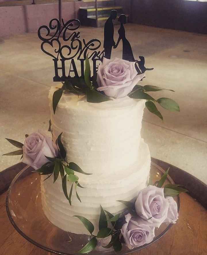 Show me your simple wedding cake