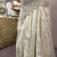 First dress fitting and feeling crappy