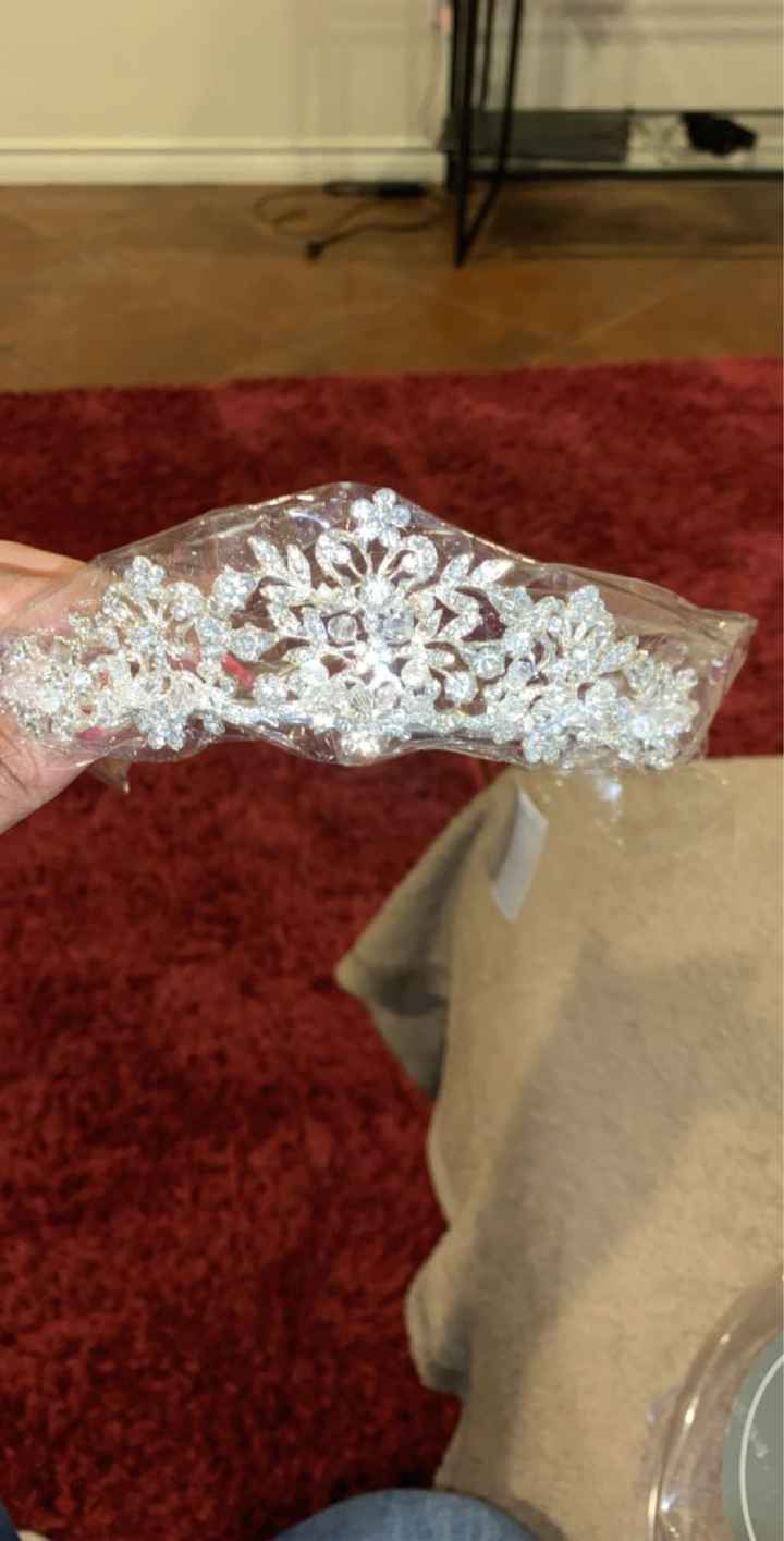 Dress, shoes, veil and tiara for sale!! - 2
