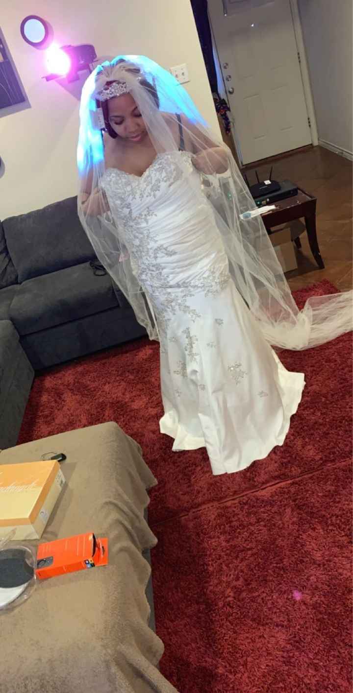 Dress, shoes, veil and tiara for sale!! - 3