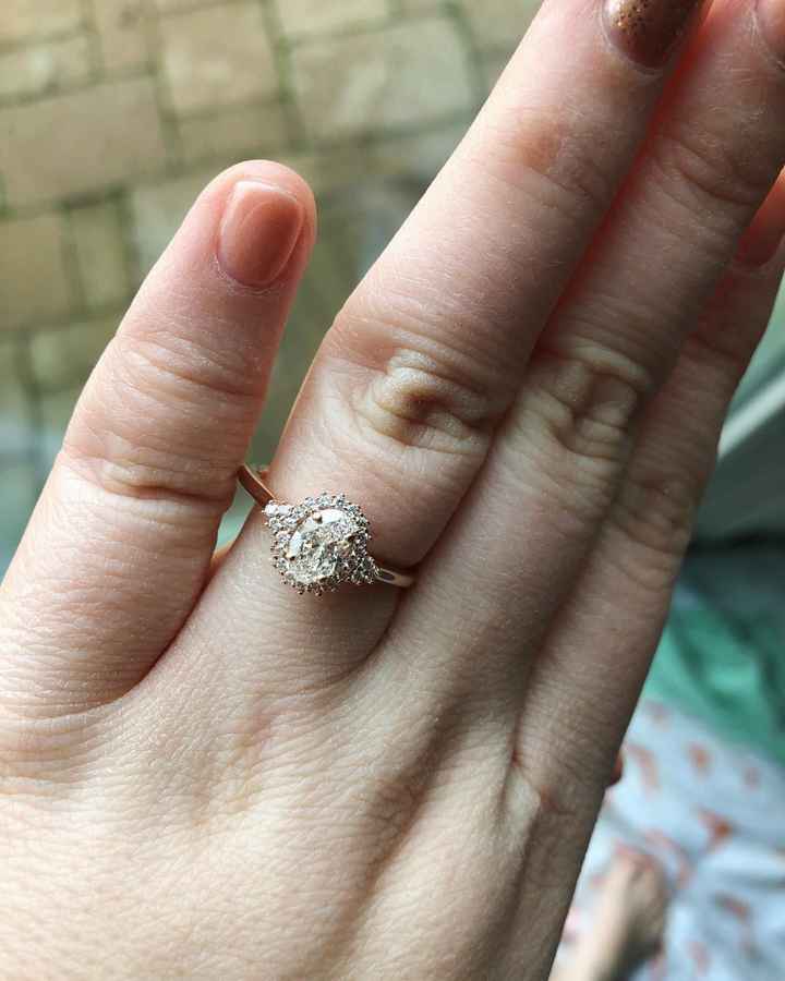 He proposed on 12/18/19. 