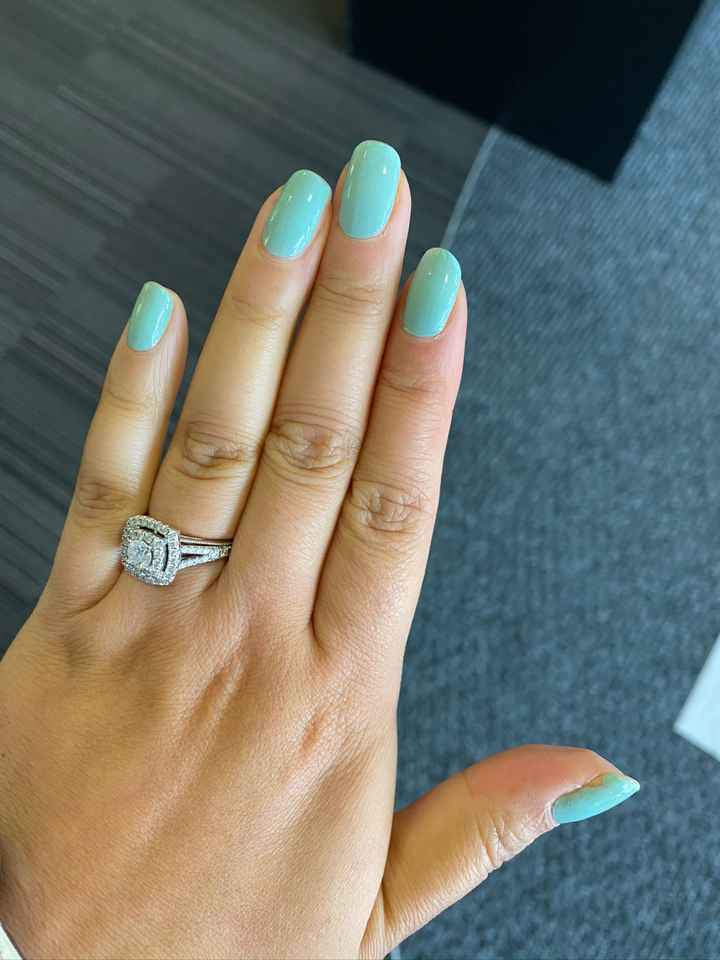 Newly engaged!!! July 2021 💍💍 👰 🤵 Who else has a 2021 wedding?! Show off those rings - 1