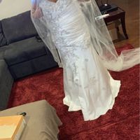 Dress, shoes, veil and tiara for sale!! - 3
