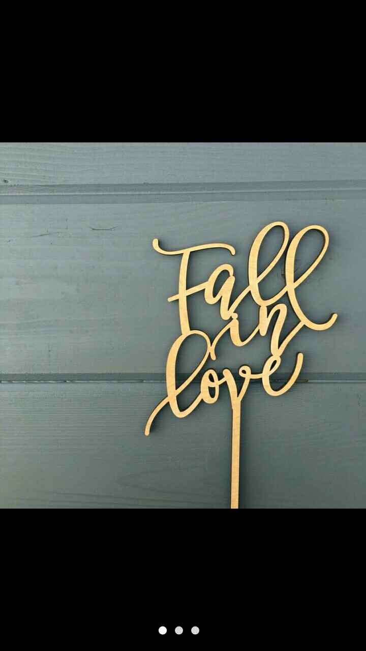 Cake Toppers?