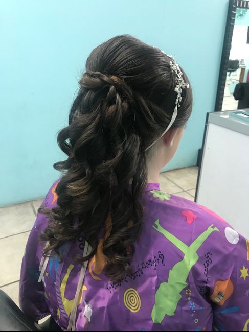 Hair trial. 1