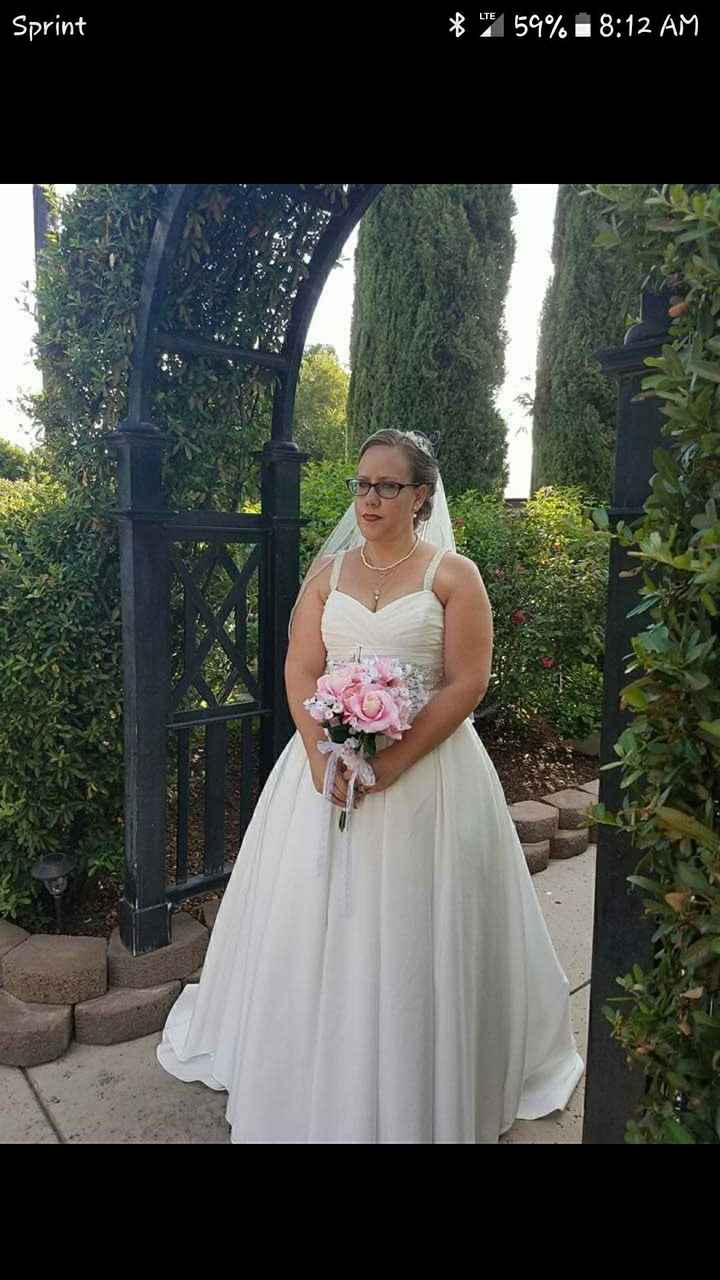 We're hitched! Finally!