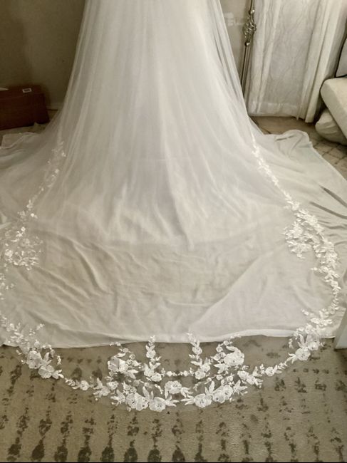 Help me Decide my Wedding Veil and I'd love to see yours! 2