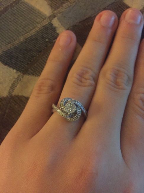 Let's see those rings! And for the Mrs lets see the bands with it ! I LOVE seeing everyone's bling:)