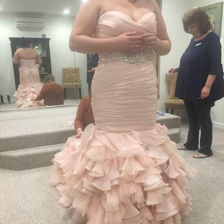Wedding is Sunday! I'm in love with my blush dress!
