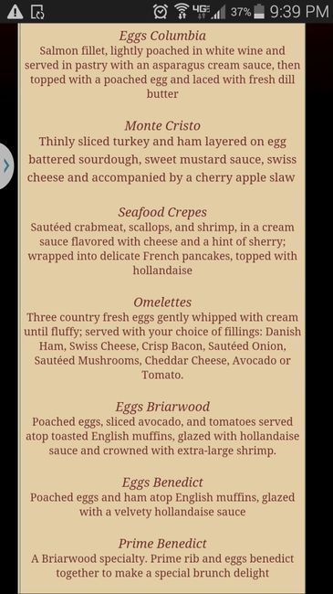 Had a nice brunch today...