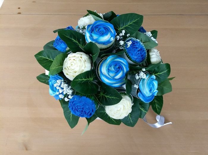 Homemade Cupcake Bouquet