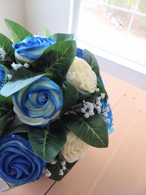 Homemade Cupcake Bouquet