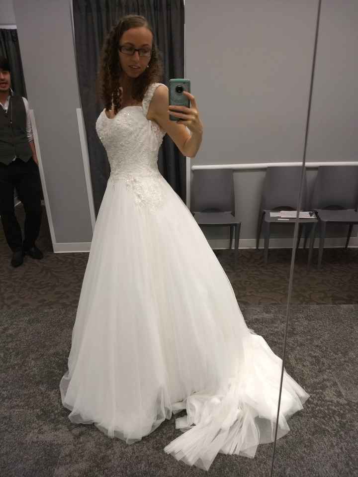 Dress with Ballgown Slip