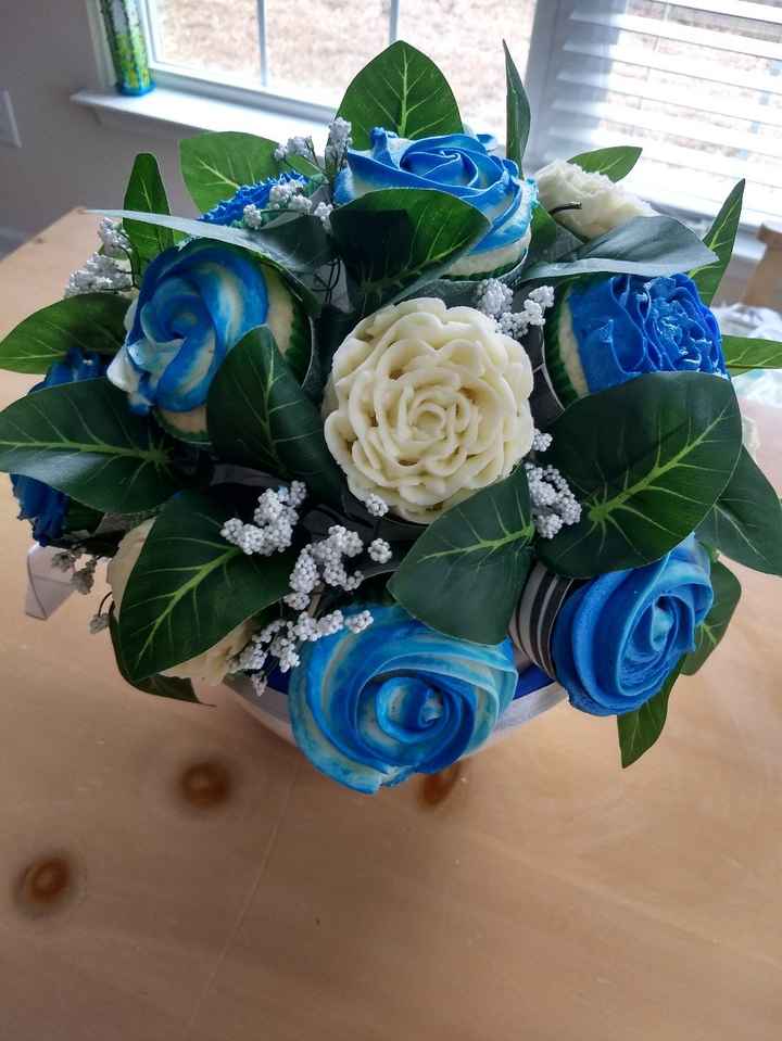 Homemade Cupcake Bouquet