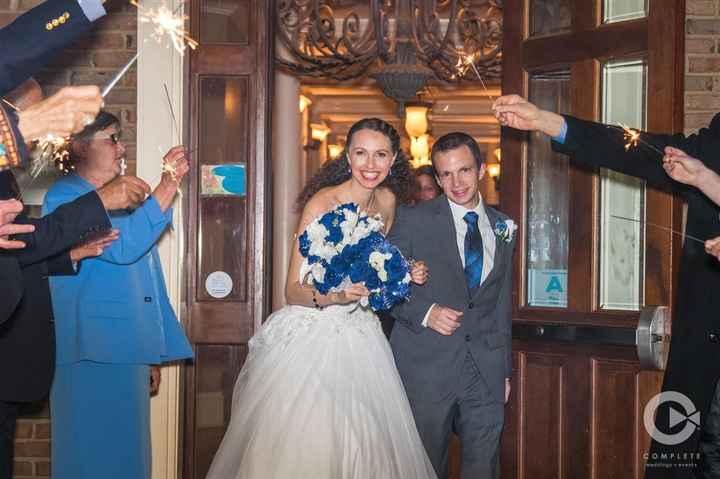 The Sparkler Exit That Barely Made It