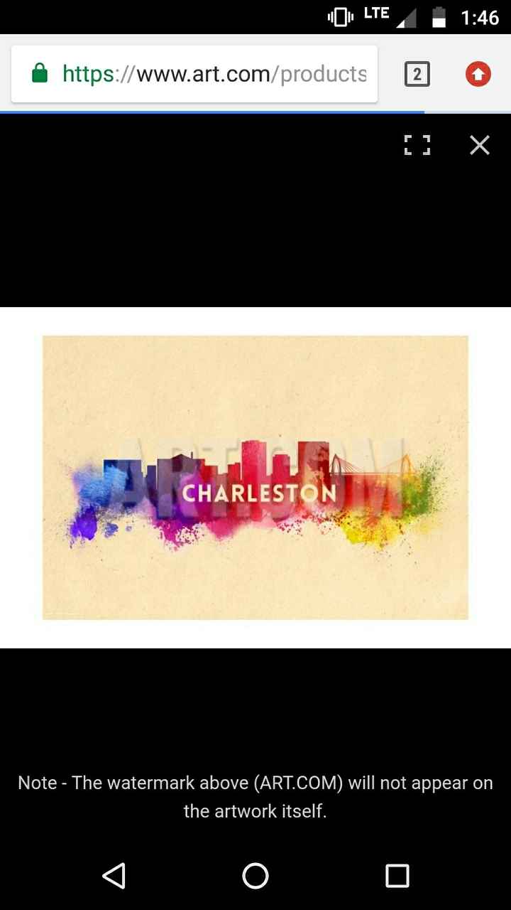 How big of a canvas for an alternative guest book? - 1