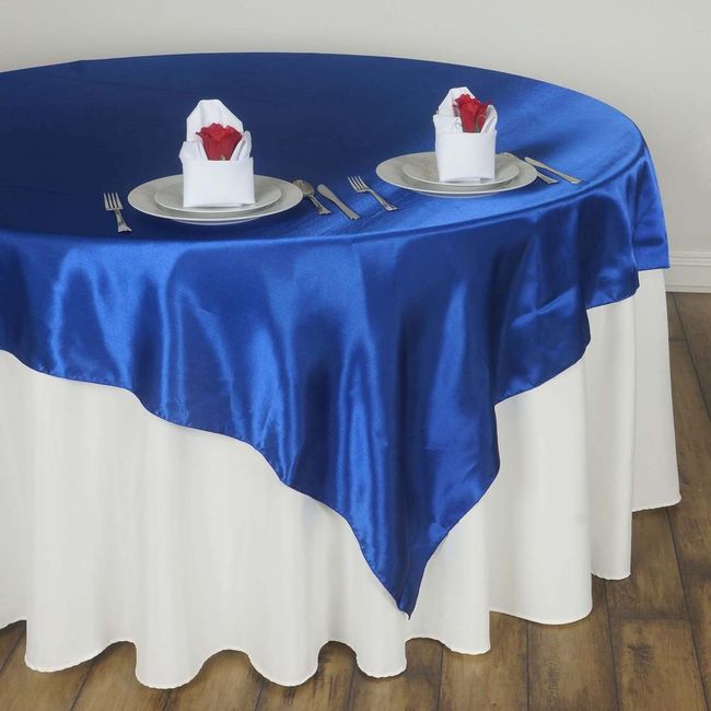 Shiny Satin Blue
