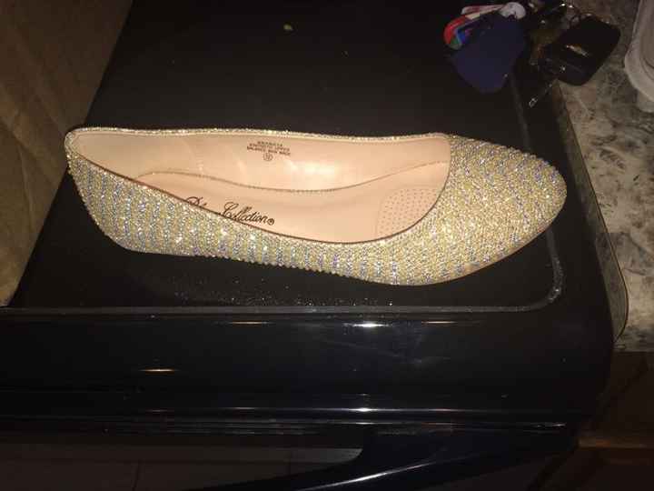 Shoes?  what color are you wearing?