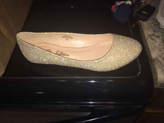 I bought my shoes today!