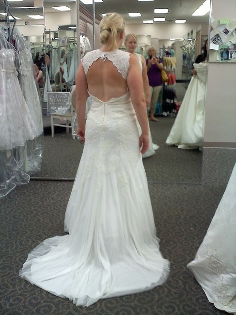 Low back wedding dresses