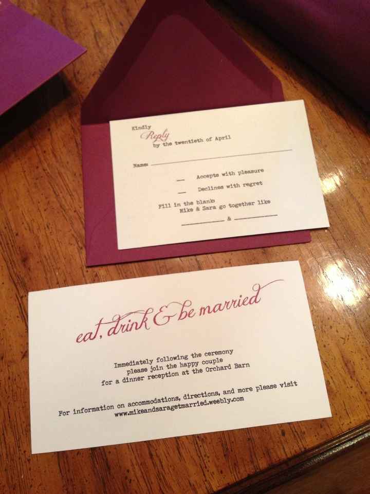 Assembling invites this weekend